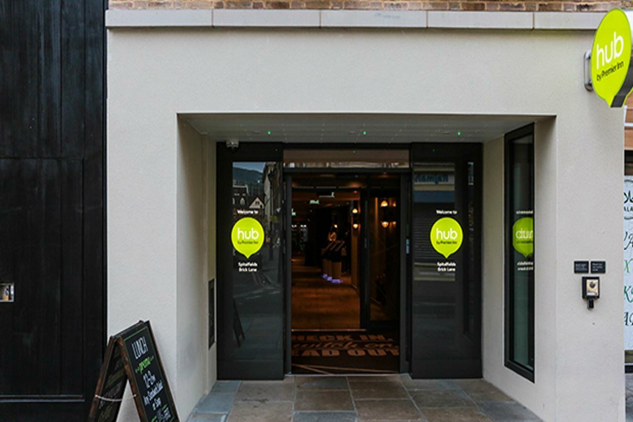 Hub By Premier Inn London Spitalfields Exterior foto
